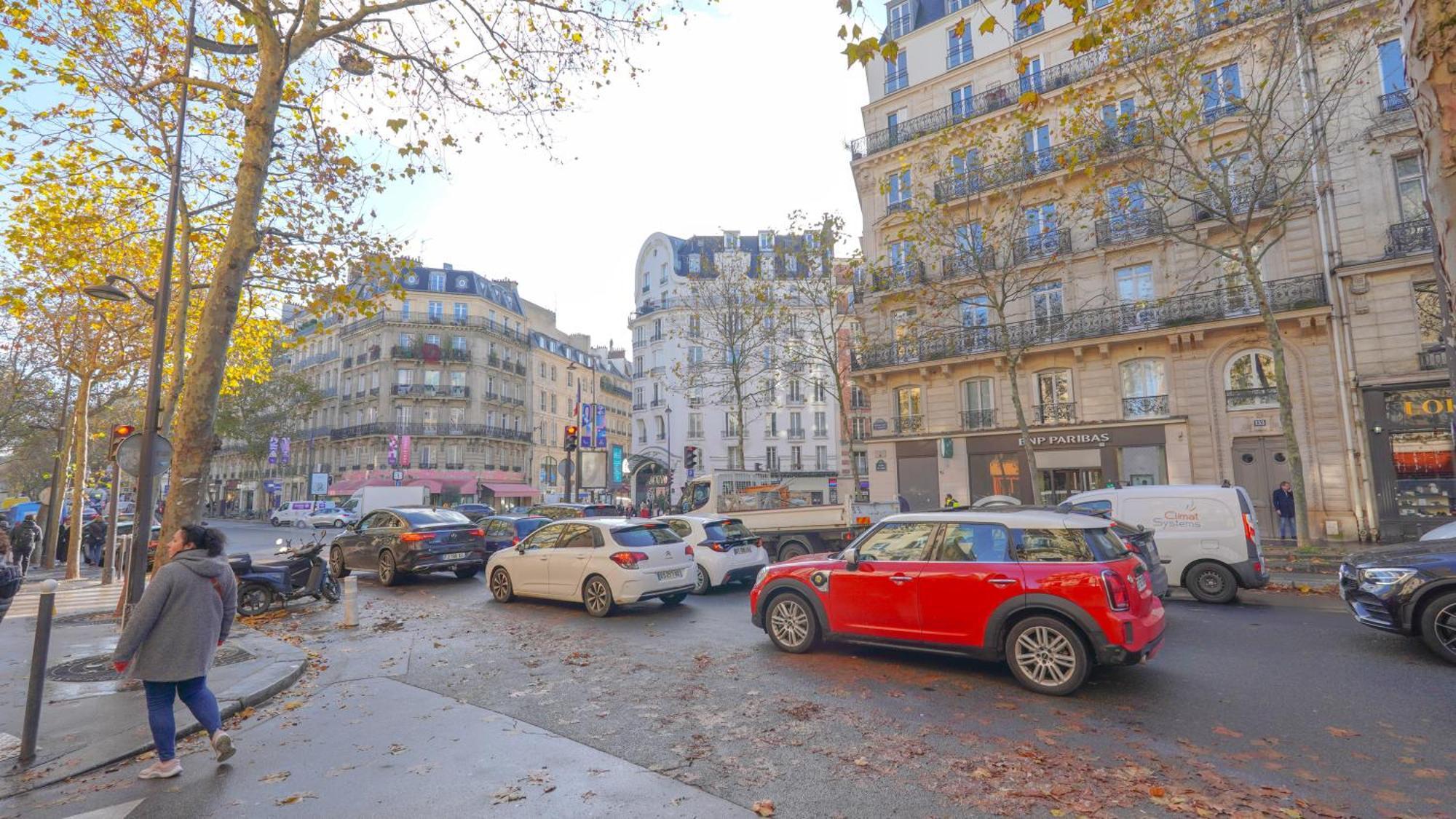 Romantic Studio At Quartier Latin Paris Dış mekan fotoğraf