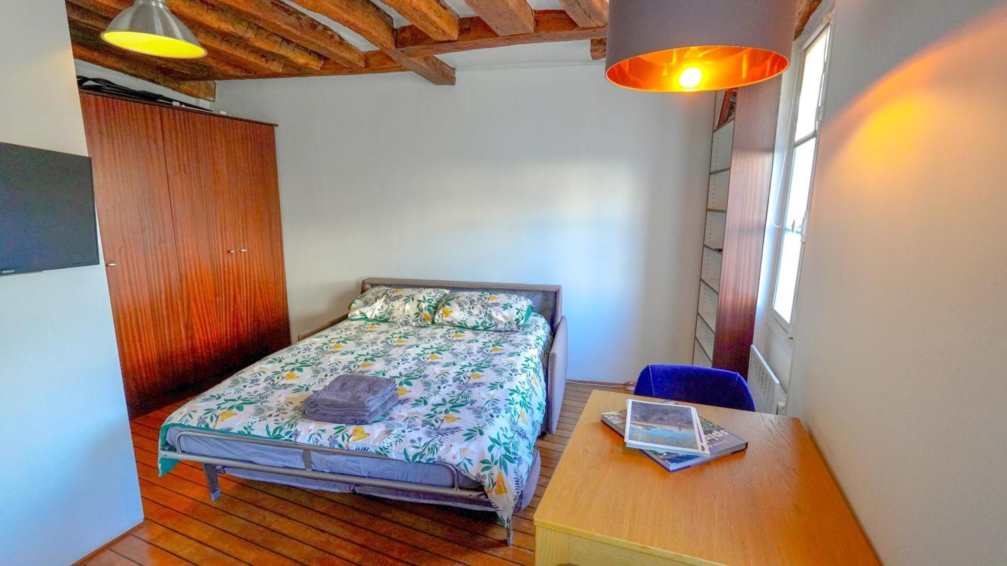 Romantic Studio At Quartier Latin Paris Dış mekan fotoğraf